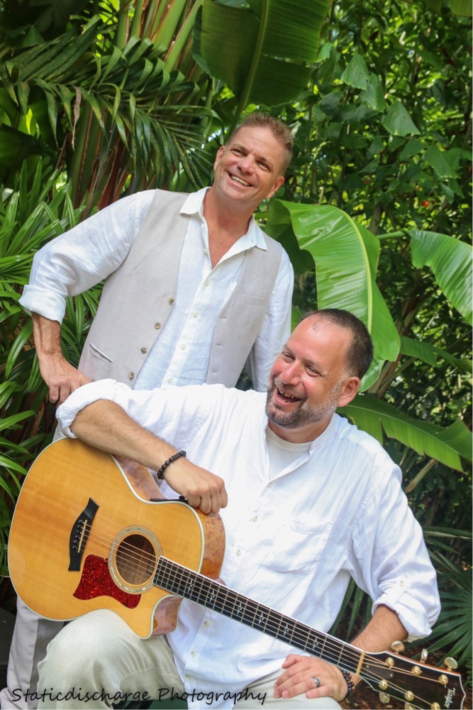 The Low Voltage duo smiling